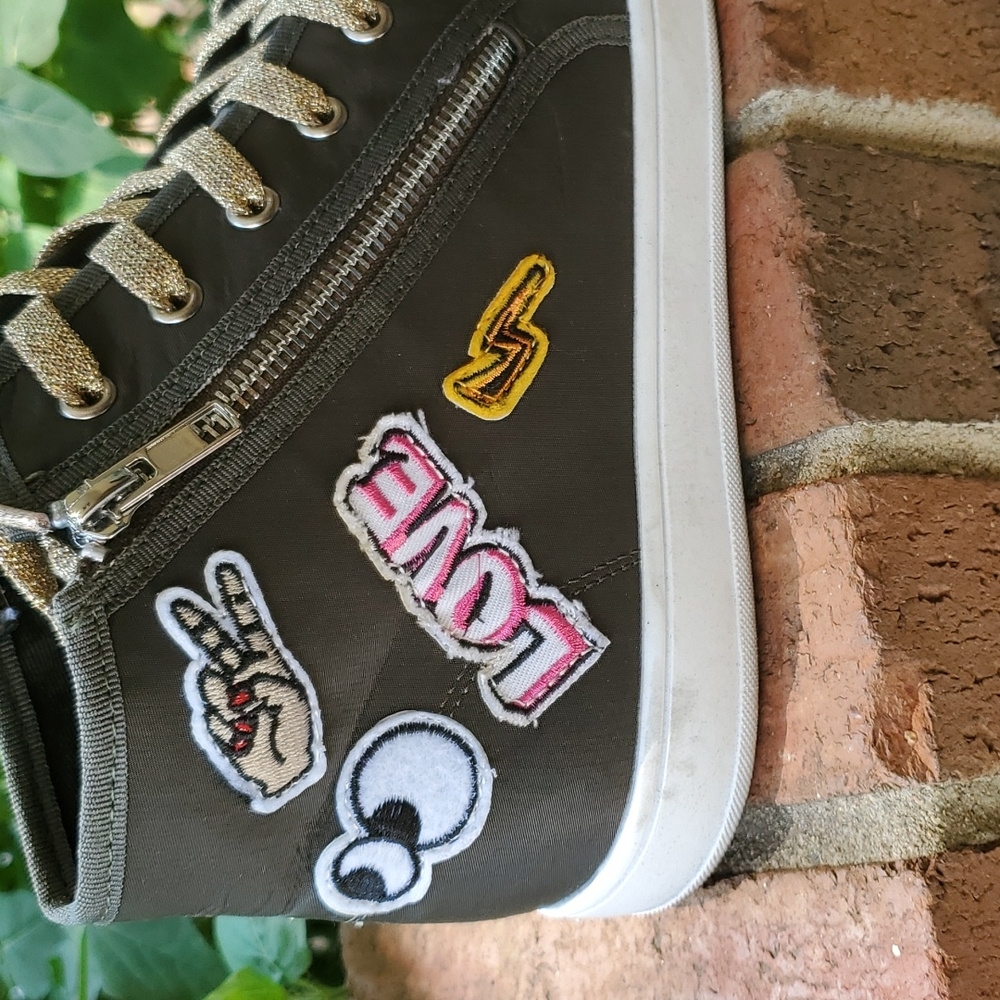 Madden girl zip side kicks - sz. 9 - Picture 5 of 10